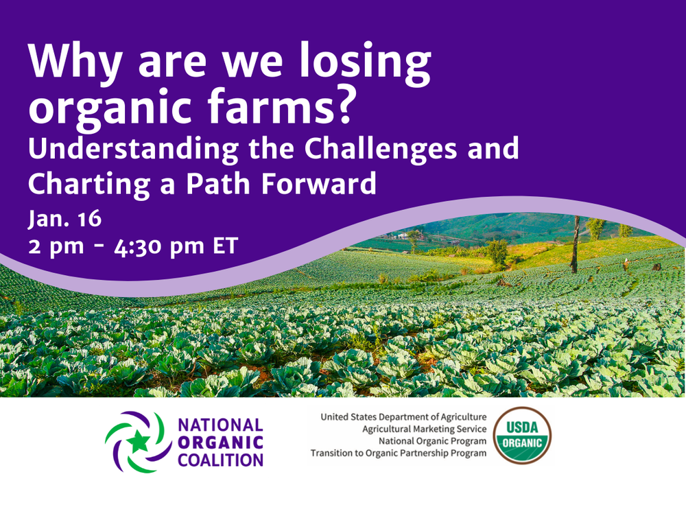 Upcoming events — National Organic Coalition